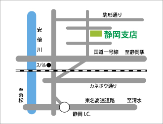 静岡営業所マップ