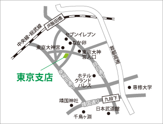 東京営業所マップ
